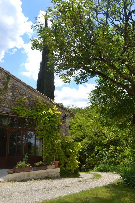 Maison D'Hotes Les Fougeres Mirmande Bagian luar foto