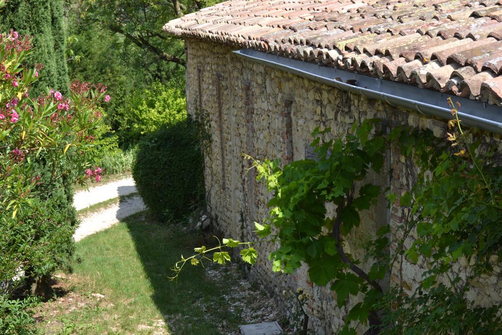 Maison D'Hotes Les Fougeres Mirmande Bagian luar foto