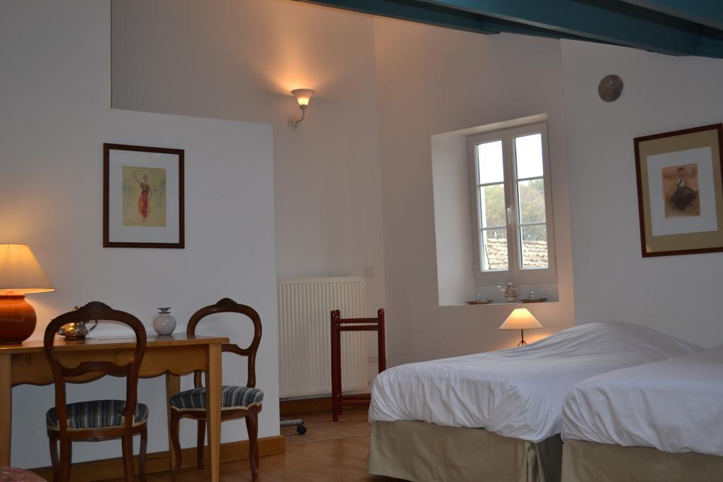 Maison D'Hotes Les Fougeres Mirmande Bagian luar foto