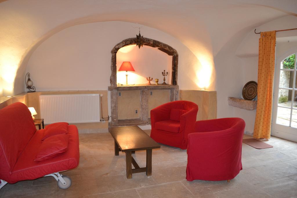 Maison D'Hotes Les Fougeres Mirmande Bagian luar foto