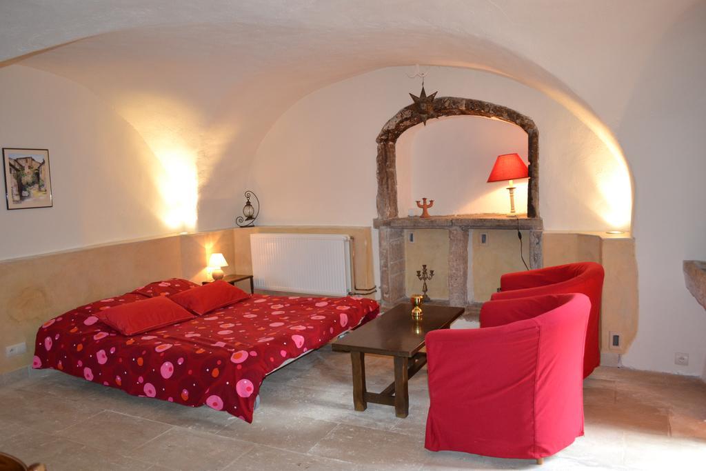 Maison D'Hotes Les Fougeres Mirmande Bagian luar foto