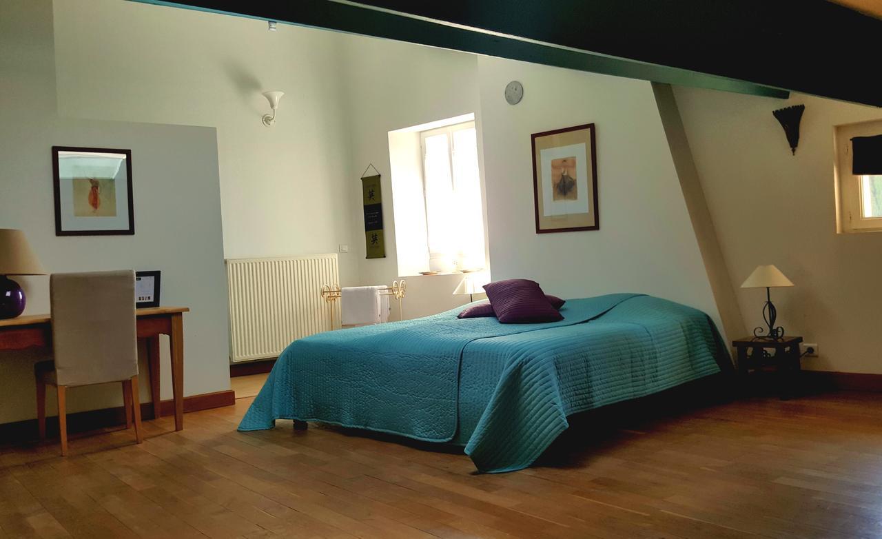 Maison D'Hotes Les Fougeres Mirmande Bagian luar foto